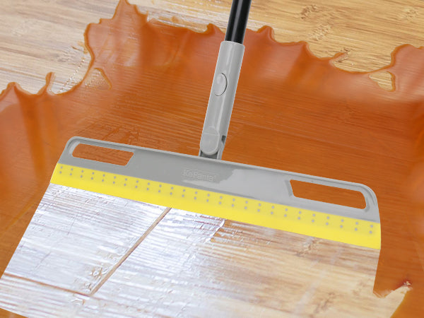 Squeegee Broom for Floor,150CM Rubber Squeegee Broom with Long Handle for Kitchen,BathroomTile,Window,Shower Glass Floor Water Scraping,Dusting, Stain Removing,Cleaning