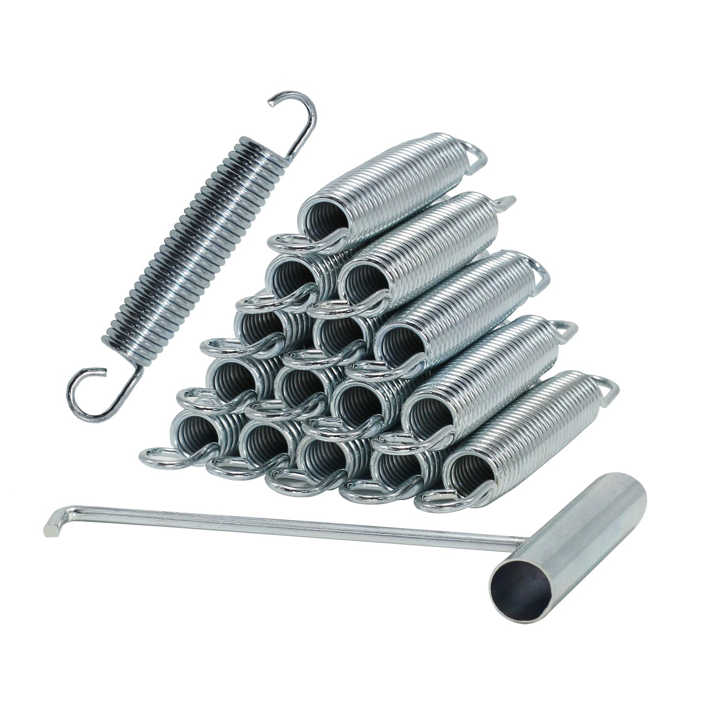 5.5 Inch Trampoline Springs Heavy Duty Stainless Steel Replacement Springs, Set of 16