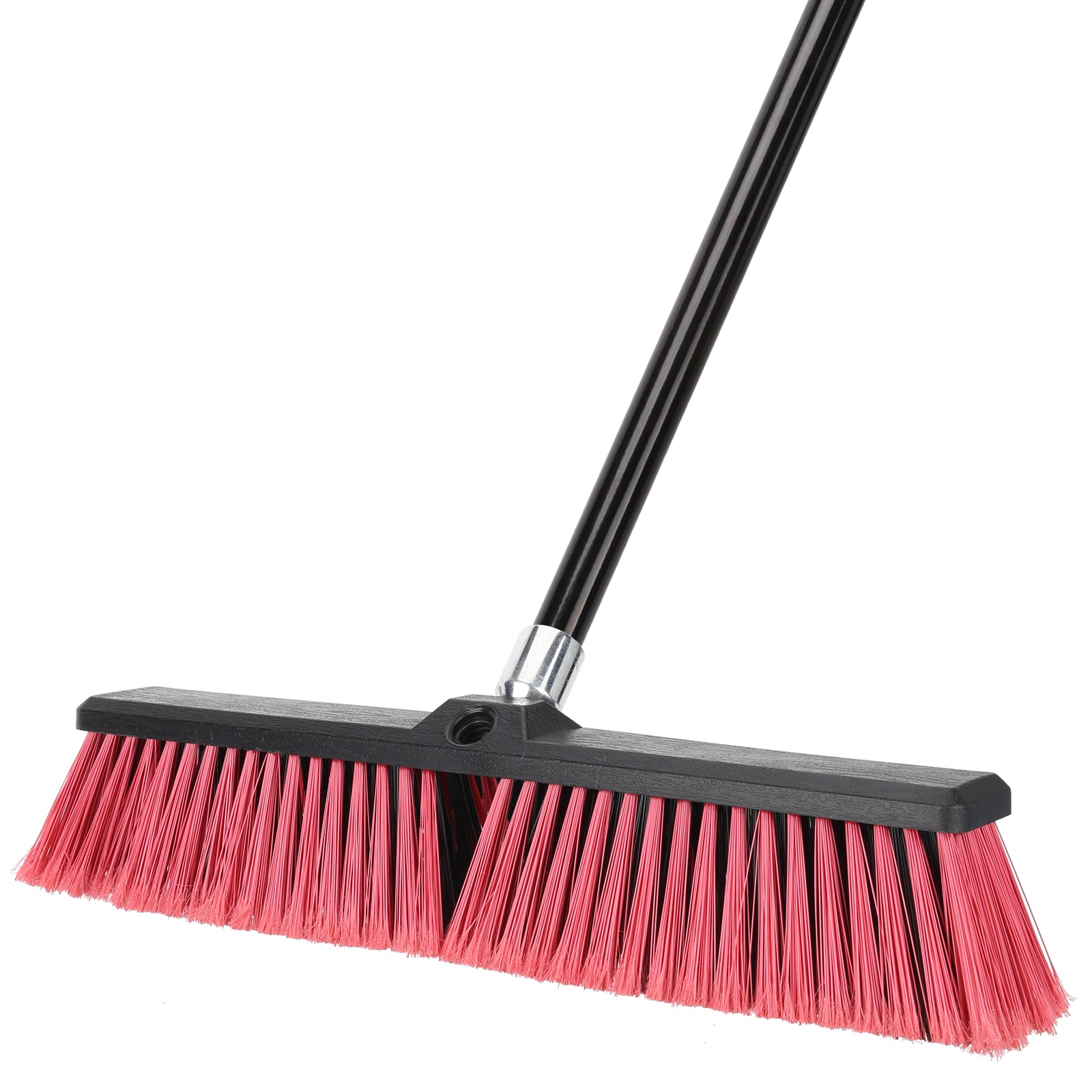 KeFanta Outdoor Broom for Floor Cleaning,58 Heavy-Duty Broom for Sweeping  Concrete Courtyard Garage Patio Indoor-Yellow