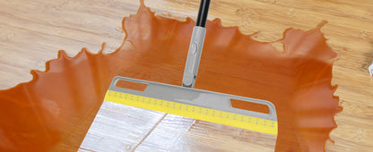 Squeegee Broom for Floor,150CM Rubber Squeegee Broom with Long Handle for Kitchen,BathroomTile,Window,Shower Glass Floor Water Scraping,Dusting, Stain Removing,Cleaning
