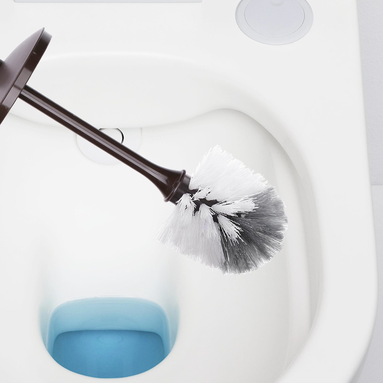 Bronze toilet shop bowl brush holder