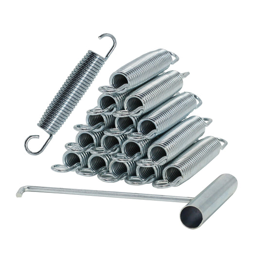 5.5 Inch Trampoline Springs Heavy Duty Stainless Steel Replacement Springs, Set of 16