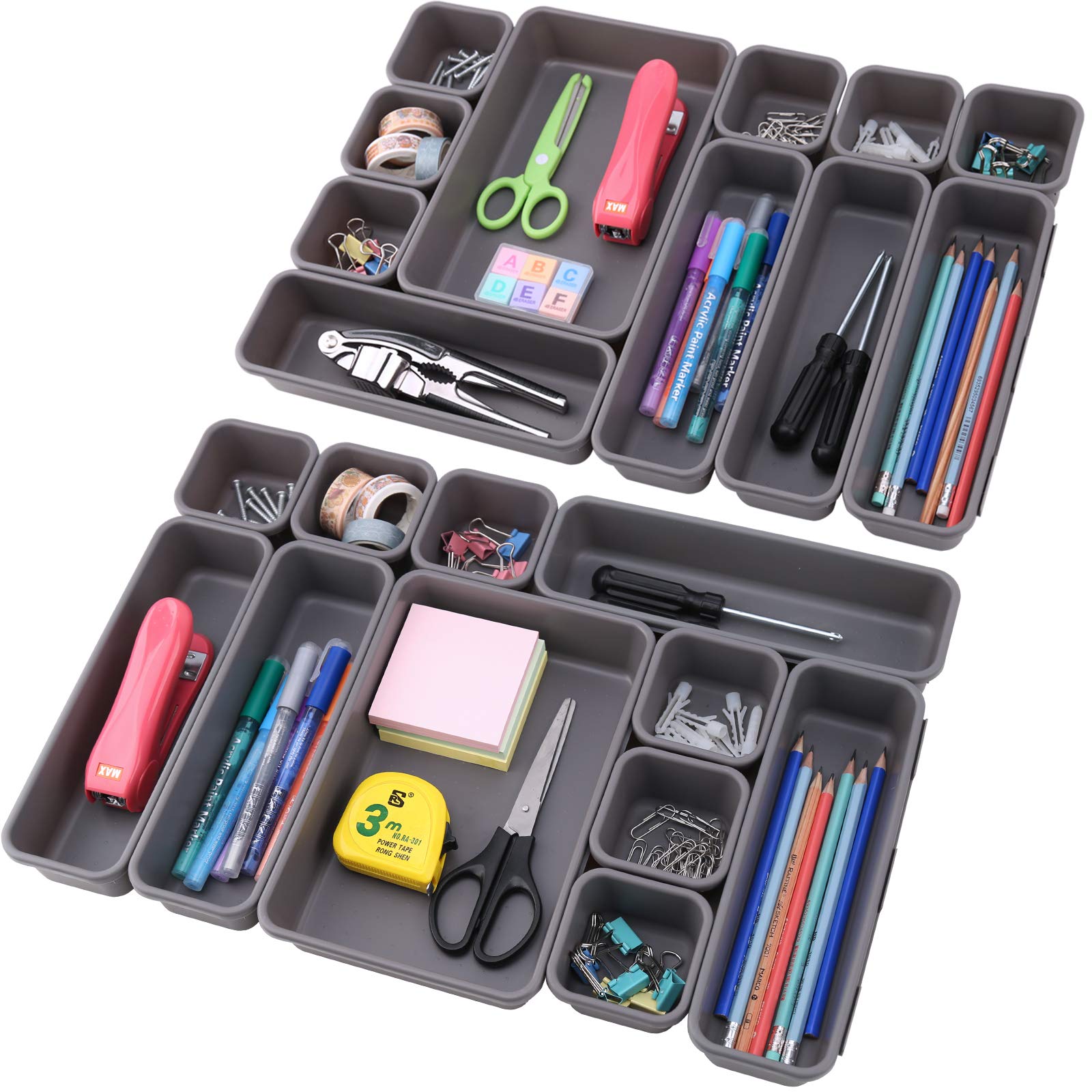 Drawer Divider Half Tray  Compartment Organizer Tray